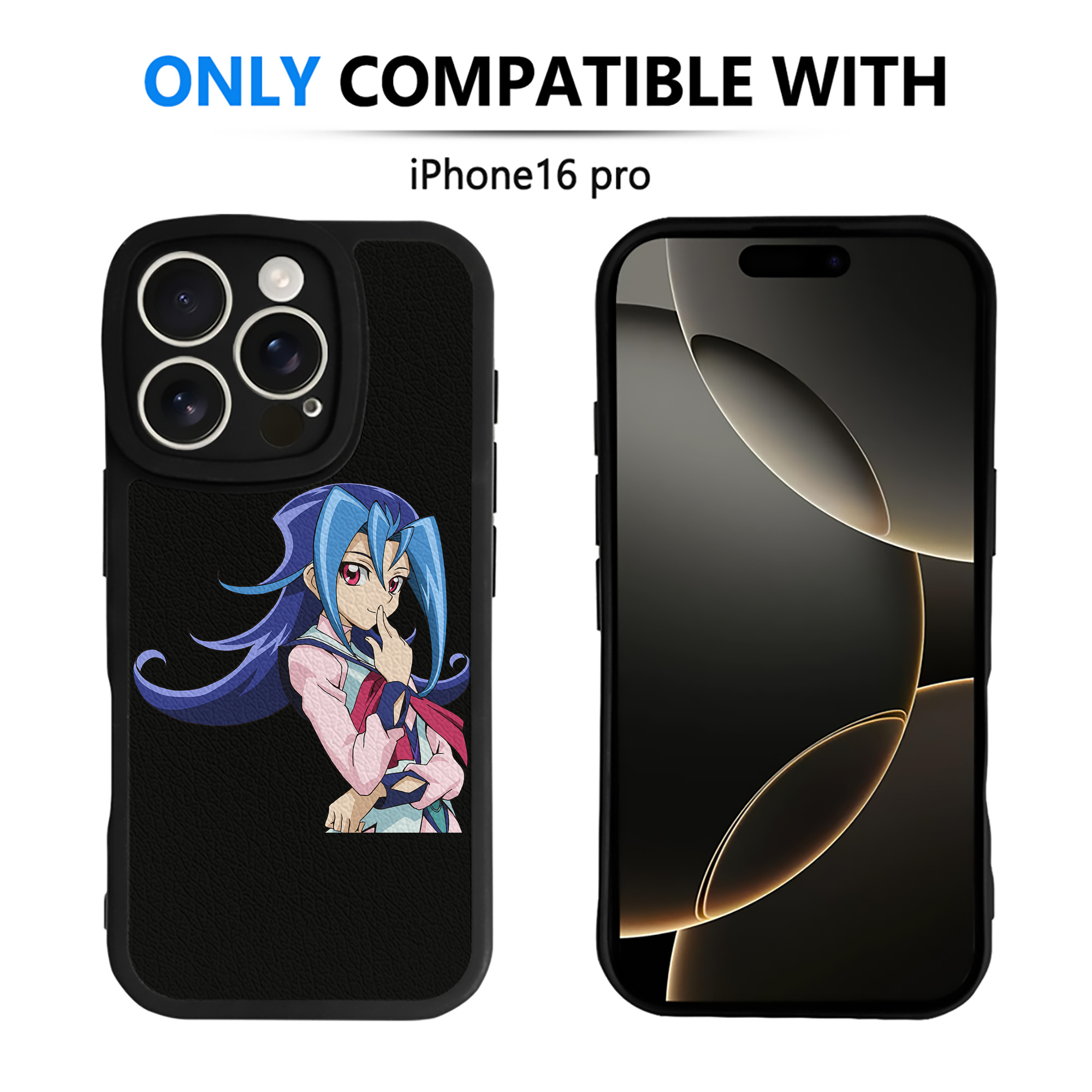 遊☆戯☆王 Yu-Gi-Oh! 【iPhone 16シリーズ対応】シリコンスマホケース（レザー調） 材質：シリコン